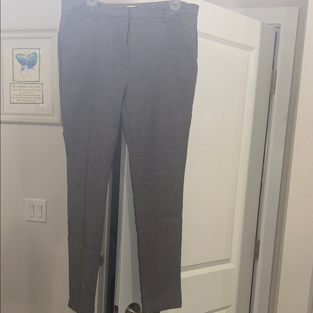Black and white  Patterned Pants